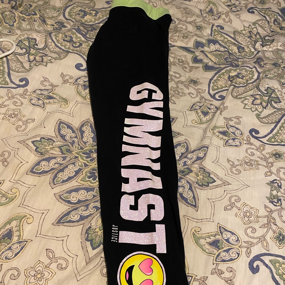 Justice 20 Gymnast leggings